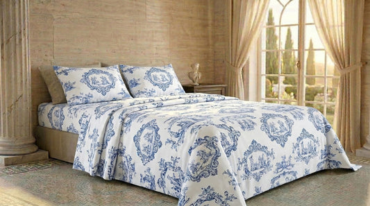 Jogo 4 Peças Percal 180